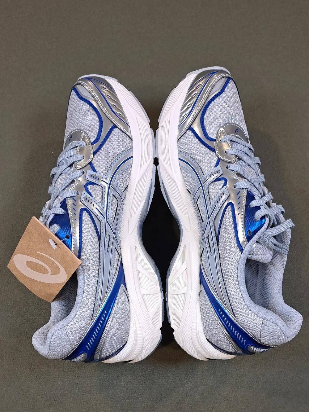 Asics GT-2160 Sneakers - Color: Grey/Marine - Unisex: Women 10, Men 8.5 - Picture 6 of 9